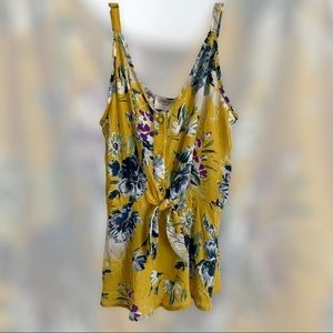 New!! SIENNA SKY multicolored flower detailed blouse. Size S.